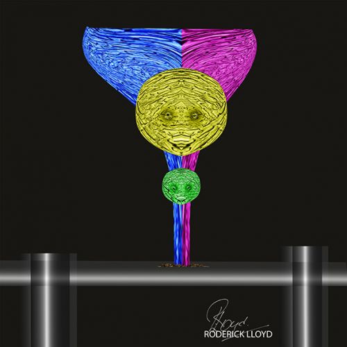 Image ons glas = van glas gemaakt en zit in glas