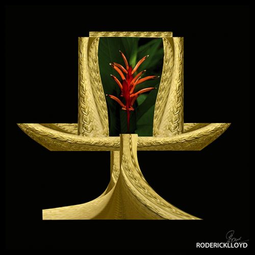 Image bijzondere gouden Thaise kunst