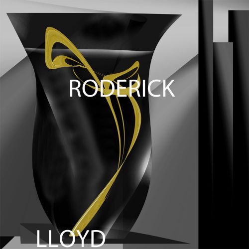 Image the flying golden ART vase